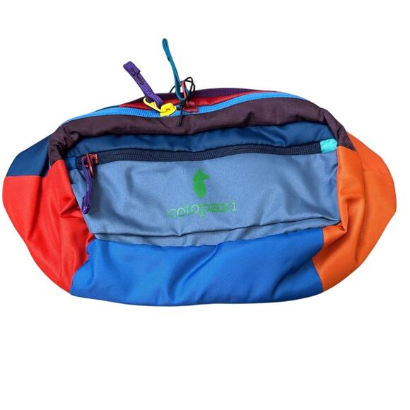 Cotopaxi Kapai 3 L Hip Pack Belt Bag Multicolor Repurposed Fabric New NWT 12 - Picture 1 of 3